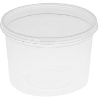 Банка 0,500л с крышкой прозрачный /198шт/ АУ