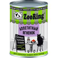 Кошки ZooRing желе ягненок ж/б 400гр/12шт/234454 ЧЗ