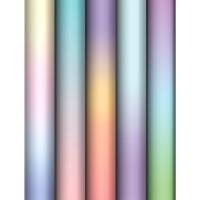 Упаковочная бумага 70*100см "Gradient" 80г/м2 глянц. ассорти, 4 дизайна MESHU/Рельеф