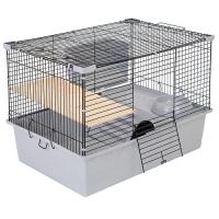 Клетка д/грыз ГЕРА-1 60*40**41см разборная светло-серая/4405св-сер-черн/Дарэлл