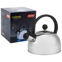 Чайник 3л DJA-3023 нерж.сталь, со свистком, капс.дно 