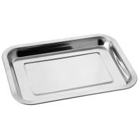 Поднос Domestico 26*19*1,5см нерж. сталь 108942 /100шт/
