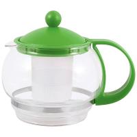 Чайник заварочный Variato 880мл (стекло, пластик корпус, пласт фильтр)  /12шт/910104