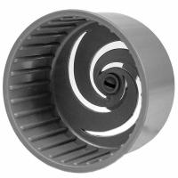 Игрушка д/грыз Колесо D90 Литое пластик без подставки на барашке серое/3094/Дарэлл