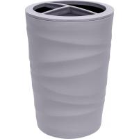 Стакан д/зубных щеток Keeplex Wave серый топаз KL3305 /24шт/ПР