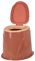 Туалет Дачный терракот