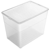 Ящик универс. Лайф 70л 56*38*43,5см прозрачный С531 /4шт/Мартика