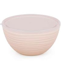 Чаша Оазис 4л с крышкой бежевый М8405 /16шт/ Альтерн