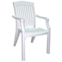 Кресло Элит белый до 140кг 05023 /Милих