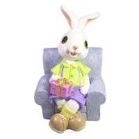 Копилка Зайка Тоша с подарком L10W9,5H14  718058/SK192
