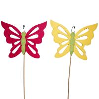 Стикер Бабочка из фетра 50см QX2-8186 