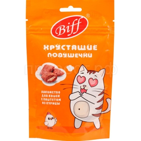 Лакомство К Подушечки Biff с паштетом курица 60г/026663