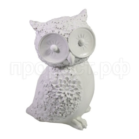 Сова (белый) L9W7H13 713834/D150