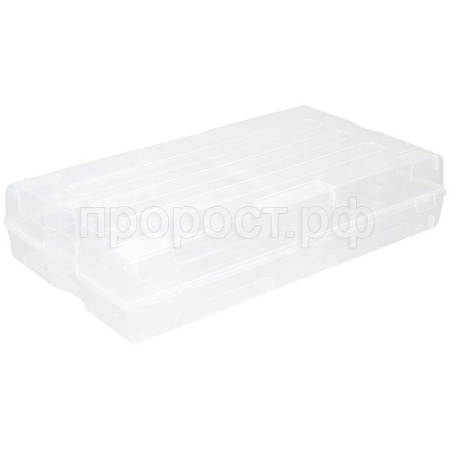 Коробка для хранения обуви 61*34*13см с ручкой прозрачный М2870 