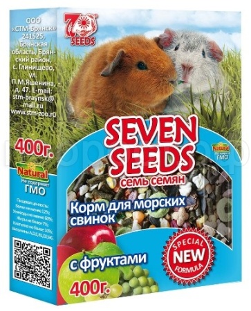 Корм для морских свинок SEVEN SEEDS Special с фруктами 400гр