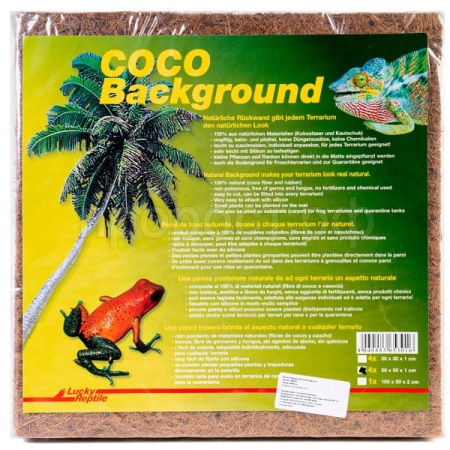 Фон д/террариума из кокоса LUCKY REPTILE Coco Background 50x50х1см 4шт (Германия) CBG-50