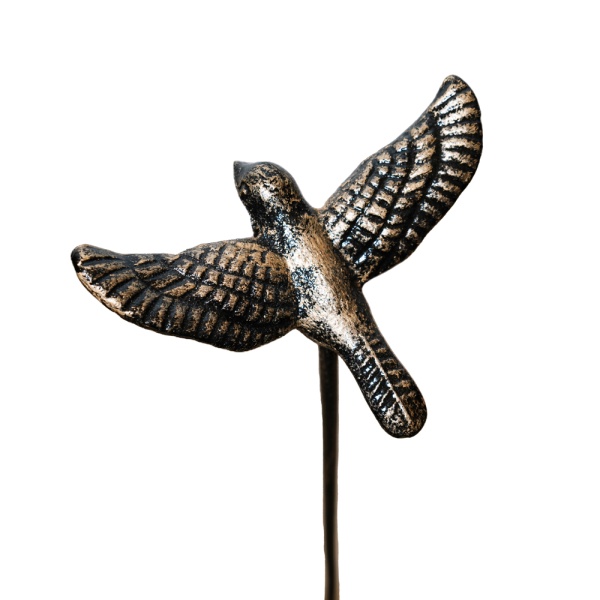 Стикер садовый РЗДИ ГОЛУБЬ бронза