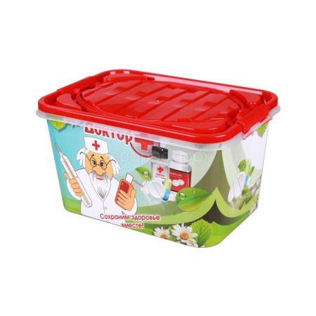 Контейнер 7л Доктор+ прямоугольный
