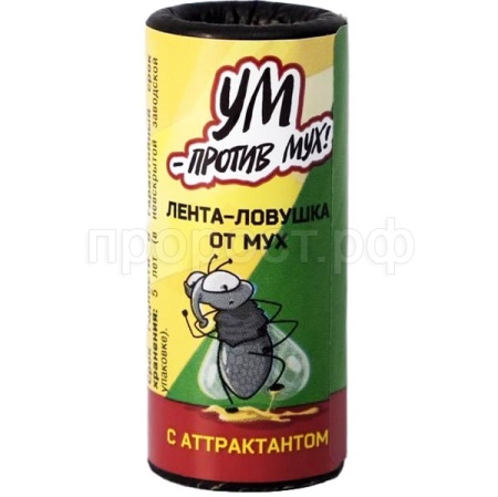 Липкая лента УМ от мух 1шт