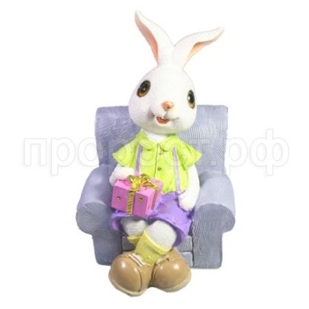 Копилка Зайка Тоша с подарком L10W9,5H14  718058/SK192
