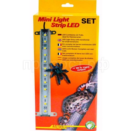 Комплект освещения LUCKY REPTILE Трансформатор светодиодная полоса Mini (Германия) MLS-1