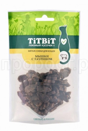 Лакомство для кошек Мышки с таурином (Мягкие снеки) 40г