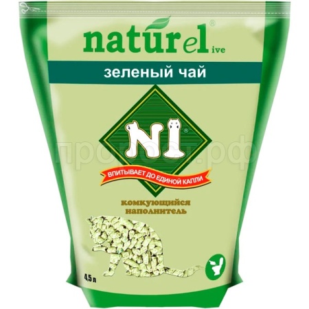Наполнитель Naturel №1 Кукурузный комкующийся  4,5л 