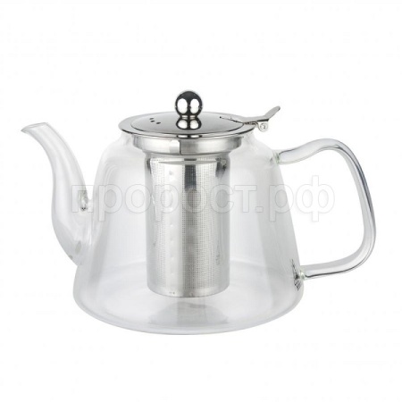Чайник-заварник 1,2л Кувшин стекло с ситечком метал. AST-006-D-04В /36шт/ASTELL 