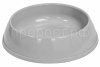 Миска одинарная пластик д/кошек ZERO нулевка 200мл светло-серая/2234/Дарэлл