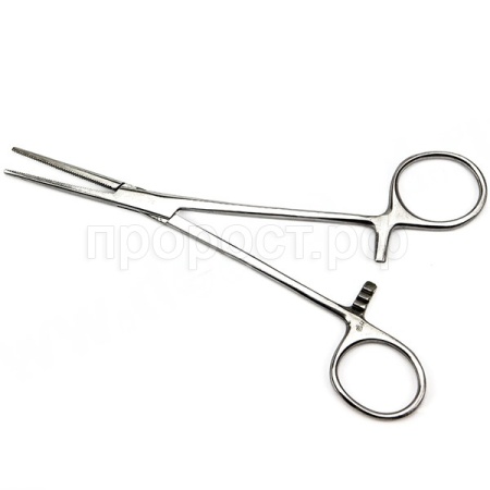 Инструмент Зажим кровоостанавливающий 158мм З-5 1*2зубый прямой/ВИК