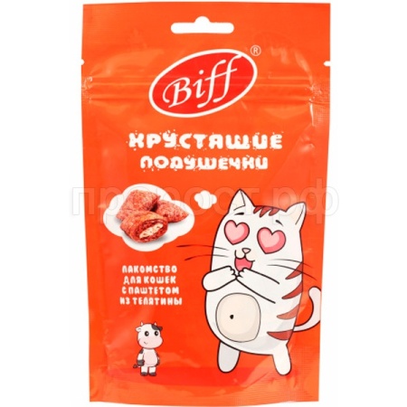 Лакомство К Подушечки Biff с паштетом телятина 60г/026687
