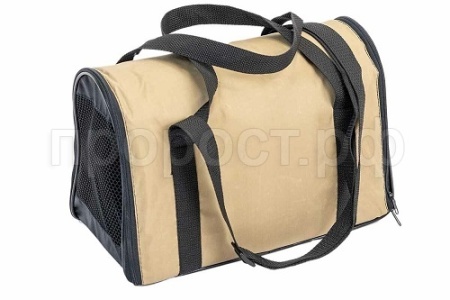 Сумка переноска ЧИП Конверт-Туннель №4 раскладная с карманом и ремнем 49*31*34/9029беж/Дарэлл