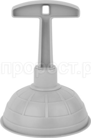 Вантуз Disco D125мм серебряный SC320310025/12шт/