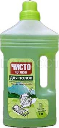 Моющее ср-во д/полов Чистолюб 1л горная свежесть /6шт/