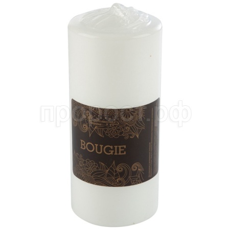 Свеча DECO 63*150 белая 007892 /12шт/ Волшебная страна