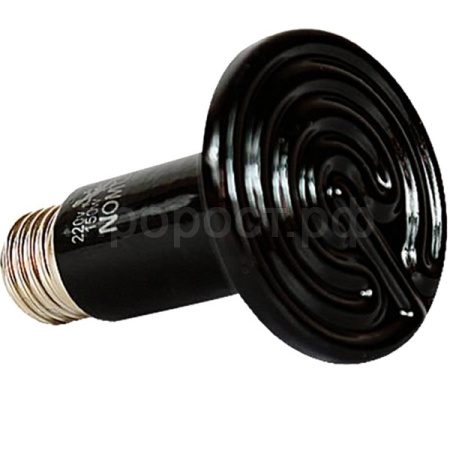 Лампа керамическая Nomoy Pet Normal 7х10см 220В E27 25Вт черная/АЛ