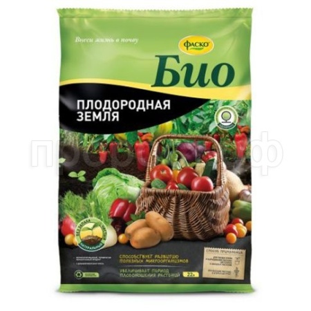 Грунт Фаско БИО плодородная земля 22л 