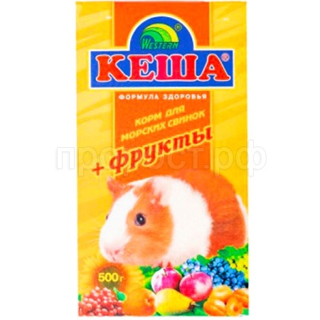 Корм для морских свинок с фруктами Кеша 500г