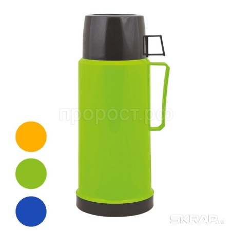 Термос 1л Mallony стекло микс 2644H/12шт/001721/