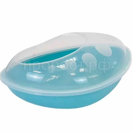 Купалка д/шиншил 35*23*15см бирюзовый/3300/Дарэлл